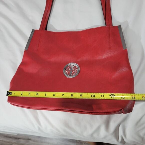 Sam and Hadley red shoulder bag NWOT - Picture 4 of 11